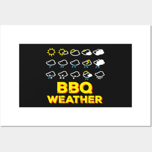 BBQ Weather Dad Posters and Art